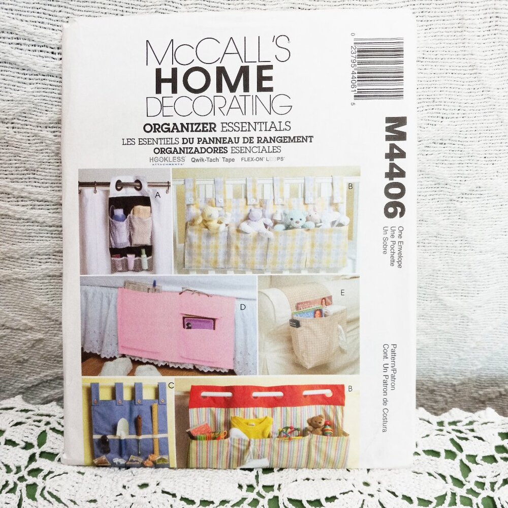 McCall's Pattern # M4406 Unused New In Package Organizer Essentials